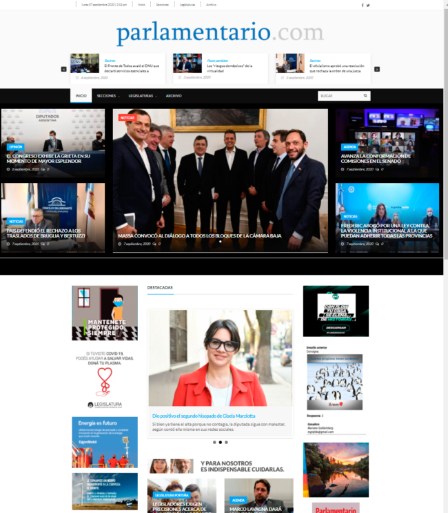 mockup parlamentario.com